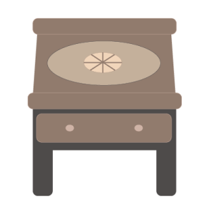 Large Desk Icon